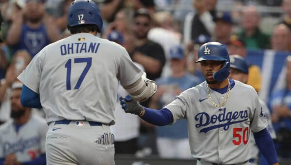 Dodgers’ Mookie Betts ‘couldn’t imagine’ the expectations on Shohei Ohtani ahead of NLCS Game 3