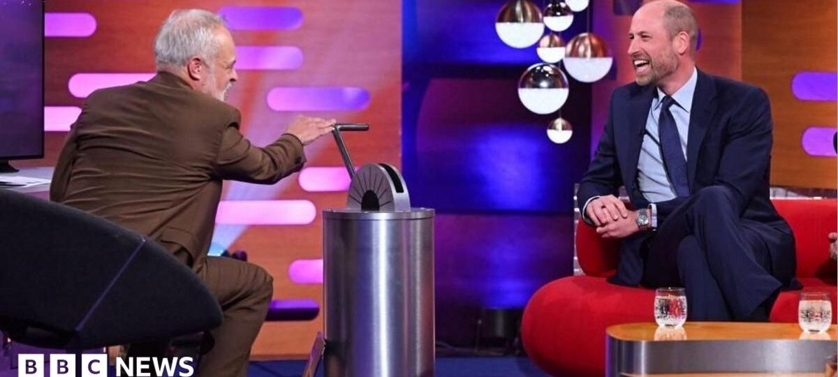 Prince William makes surprise appearance on Graham Norton Show