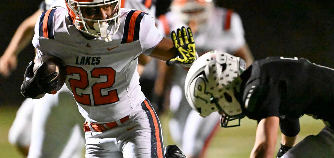 High school football roundup: ‘Sonic & Knuckles’ lead Lakes past Peninsula