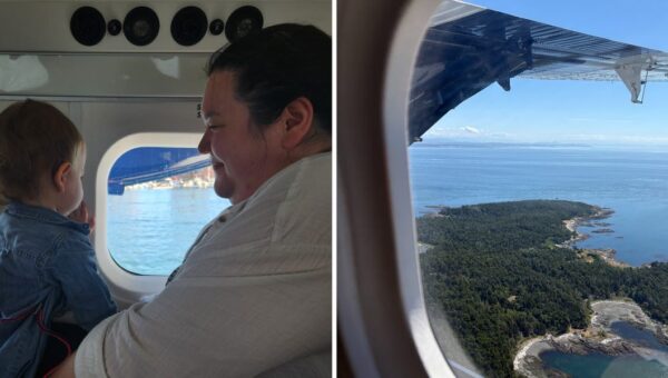 Taking a seaplane was about twice as expensive as the ferry. It made traveling with a toddler easier.