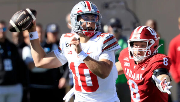 Julian Sayin injury: Ohio State QB leaves game vs. Indiana