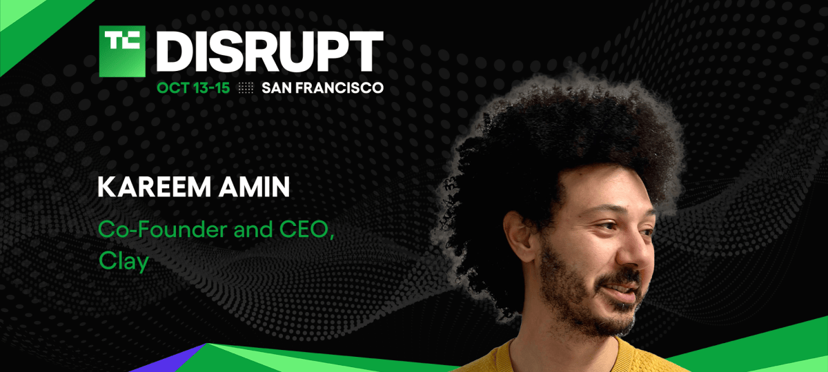 TechCrunch Disrupt 2026: Clay’s Kareem Amin on the rise of the GTM engineer