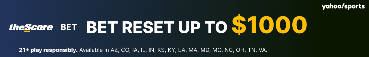 theScore Bet Promo Code YAHOOBONUS: $1,000 Bet Reset for Chiefs vs. Seahawks on Sunday Night Football