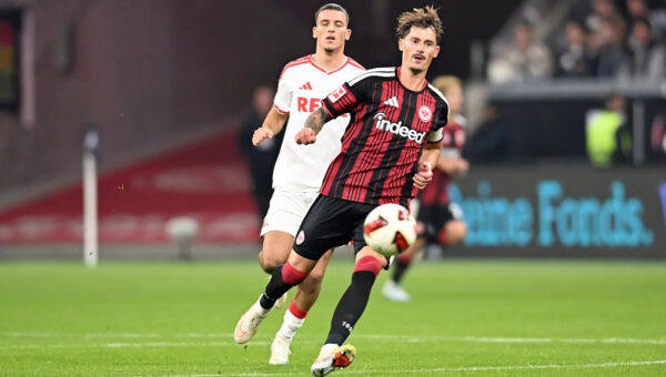 Ebnoutalib’s late goal gives Frankfurt hard-fought win over Cologne