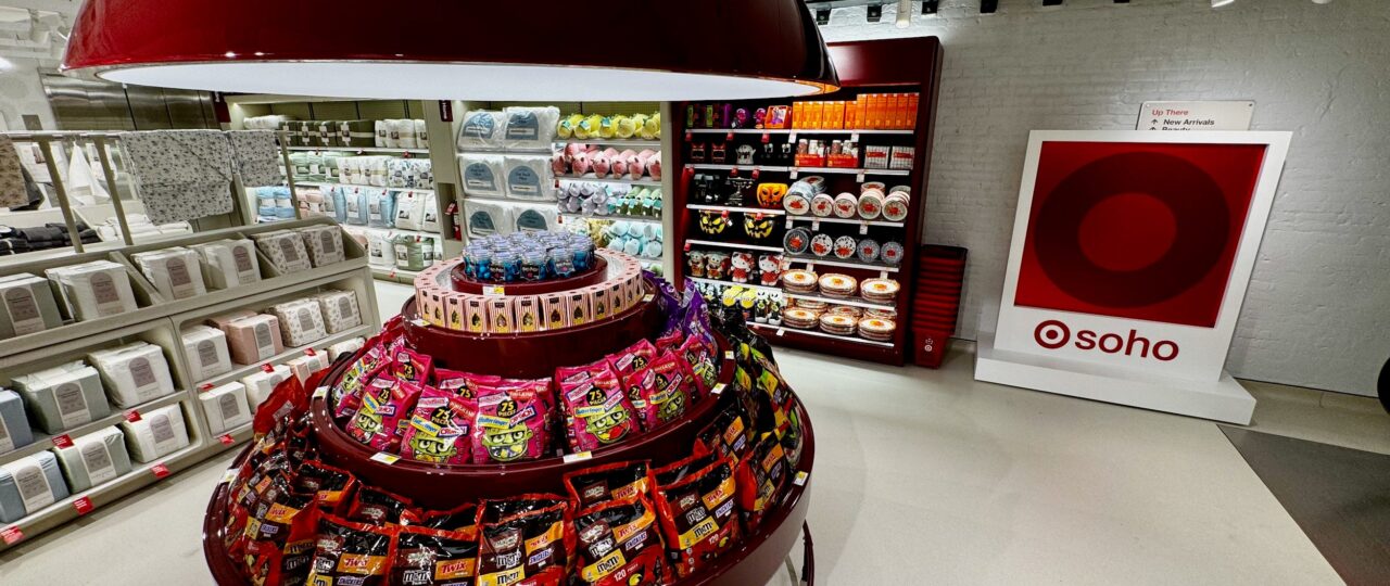 Target has added another red to its palette