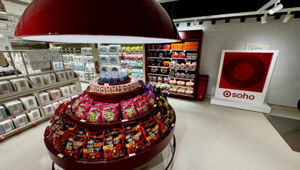 Target has added another red to its palette