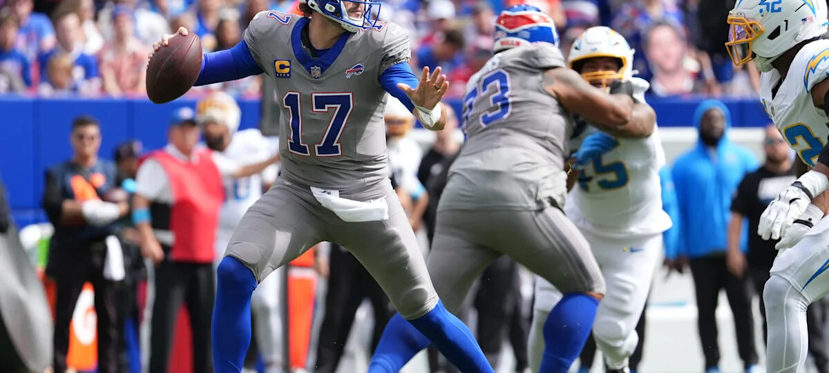Patriots blitz more than almost any NFL team. Josh Allen is waiting.