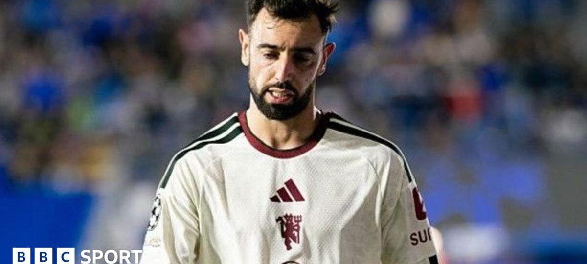 Man Utd captain Fernandes rounds on boss Carrick after Champions League humiliation