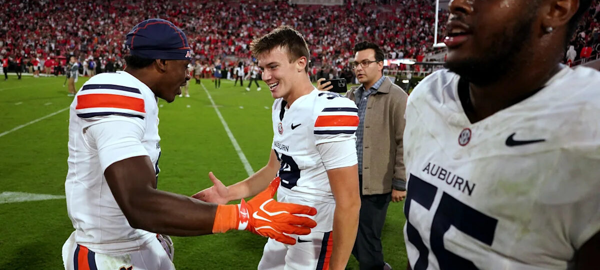 The best social media reactions to Auburn football's upset win over Georgia