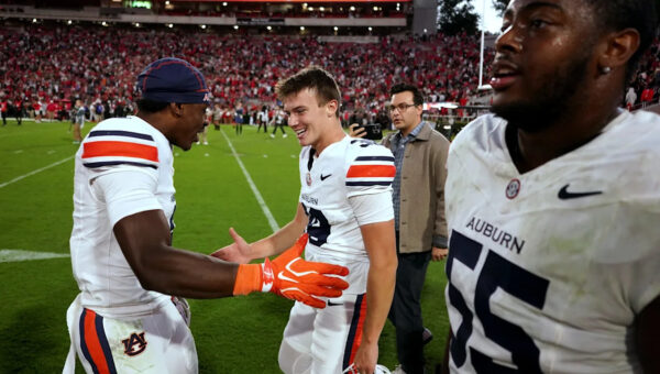 The best social media reactions to Auburn football’s upset win over Georgia