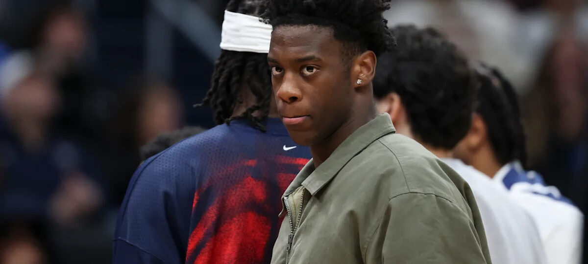 No. 1 pick AJ Dybantsa makes NBA debut for Wizards against Cavaliers