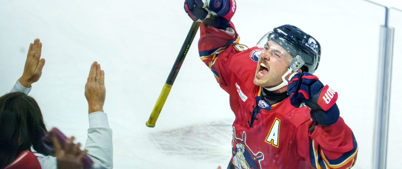 Opening Night: Colored smoke, mascots, fights, goals and a feel-good Rivermen win