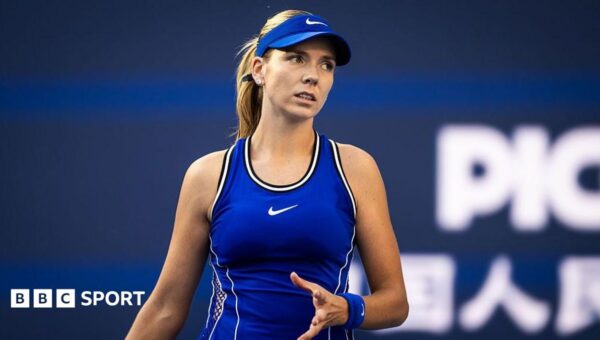 Boulter beaten by Shnaider in Wuhan