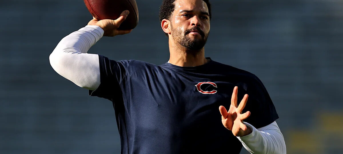 Caleb Williams declines to provide details on hamstring injury, says it's 'not deserving' after 'false' reports