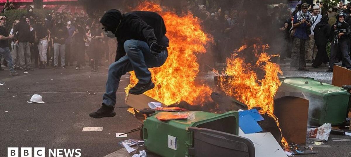 'Everyone hates the police' – what France's school protests reveal about a divided nation