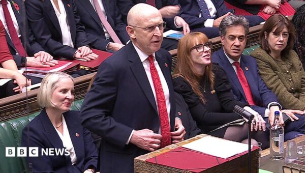 Chancellor begins to deliver his first Budget