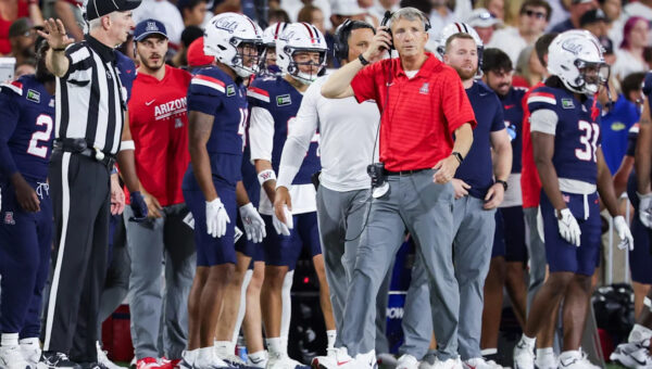 Arizona’s Brent Brennan buys shots, ASU’s Kenny Dillingham on clock?