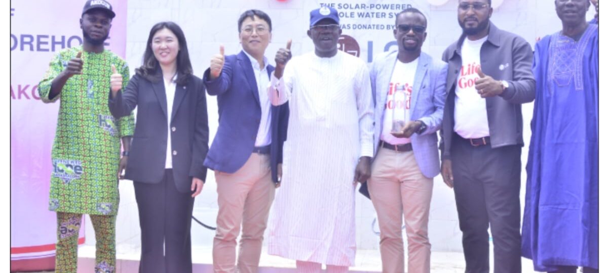 Christmas comes early for Ondo community as LG Electronics donates 21st solar-powered borehole