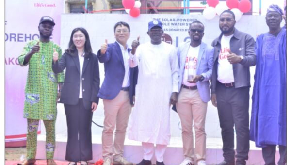 Christmas comes early for Ondo community as LG Electronics donates 21st solar-powered borehole