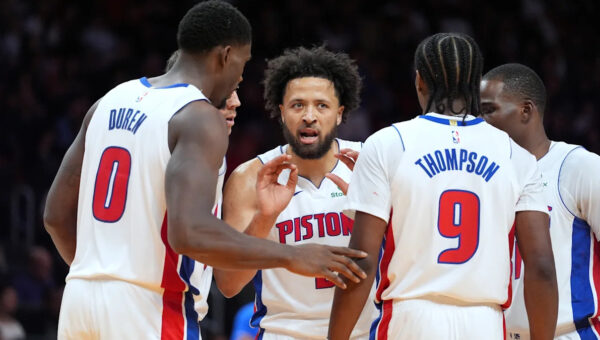 Pistons roll past Heat 128-111, adding to Miami’s season-opening woes on defensive end