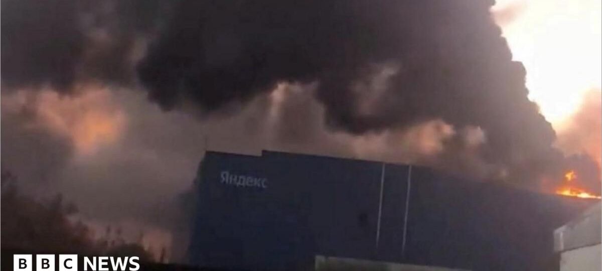 Russian search engine Yandex struggles after Ukrainian strikes on data centres