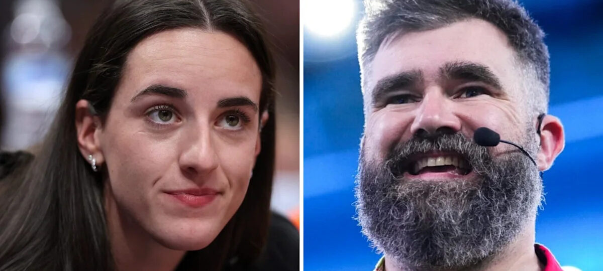 Jason Kelce loves how a Kansas City Chiefs fan copied Caitlin Clark’s popular ability