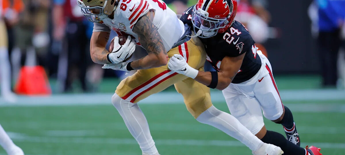 Falcons take lead, but Christian McCaffrey returns for 49ers