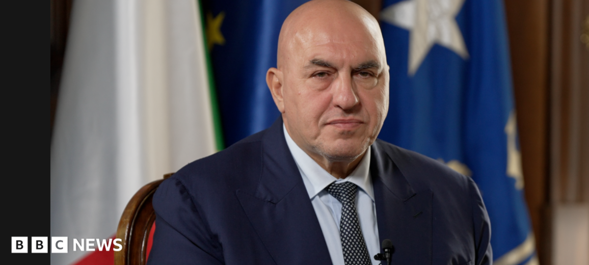 Trump 'completely wrong' to restrict support for Ukraine, Italian minister tells BBC