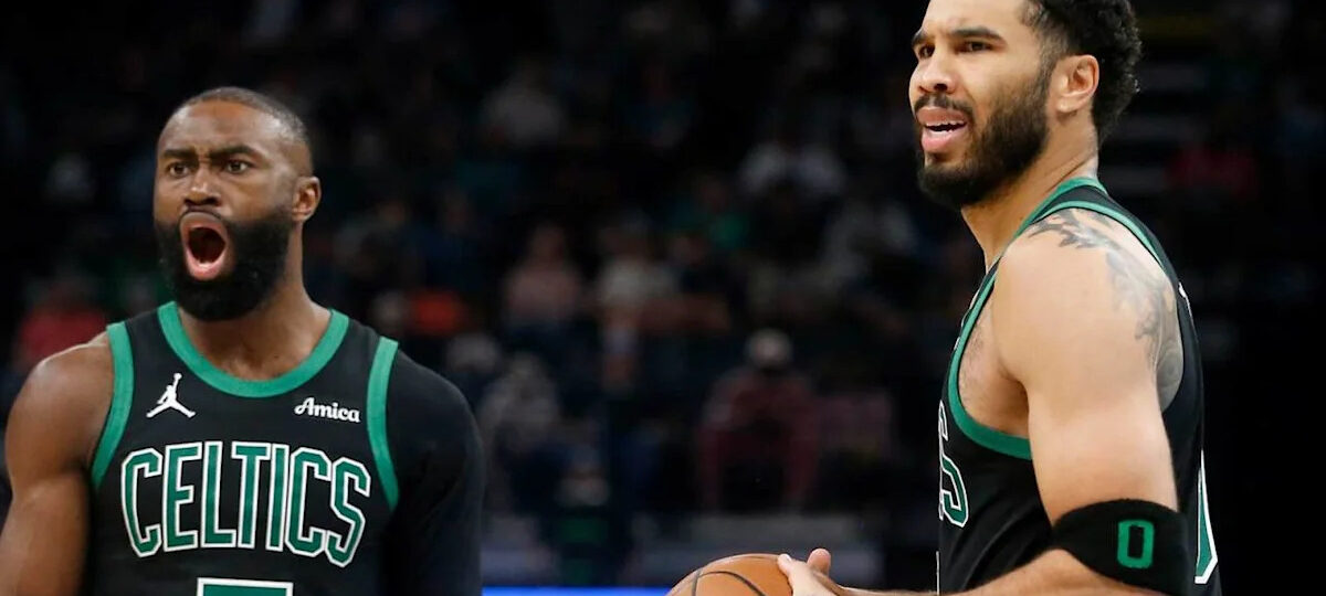 Watch Celtics’ Jayson Tatum reveal his stunned reaction to the Jaylen Brown trade