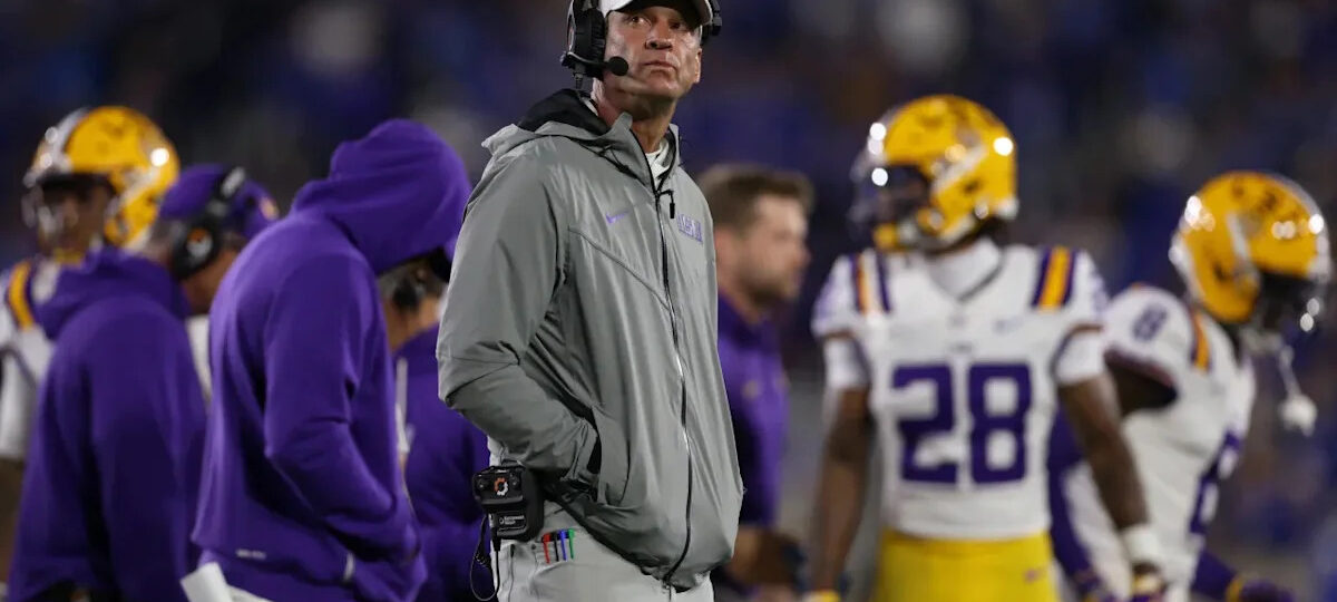 Is LSU out of the CFP? Lane Kiffin era gets rocky with OT loss to unranked Kentucky