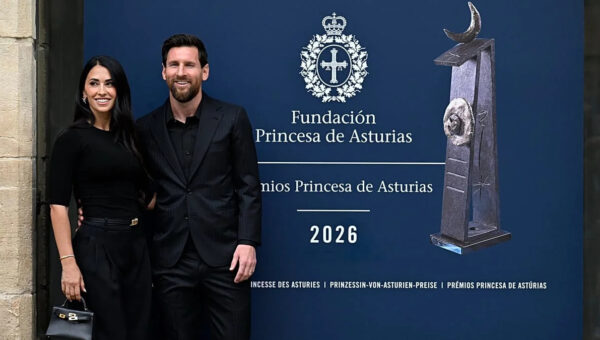 Lionel Messi sparks euphoria in Oviedo ahead of Princess of Asturias award ceremony