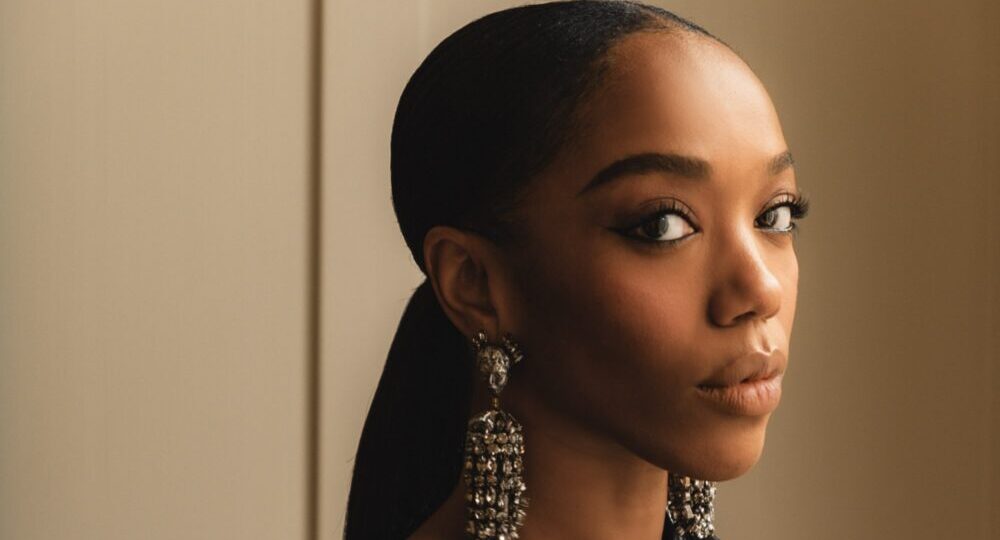 Naomi Ackie Was Anything but Basic in Sculptural Schiaparelli at Paris Fashion Week