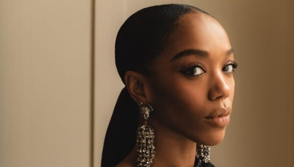 Naomi Ackie Was Anything but Basic in Sculptural Schiaparelli at Paris Fashion Week
