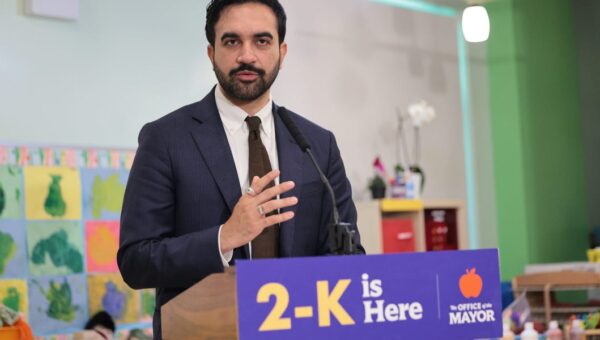 New York has been losing young families to cheaper suburbs. Now the city is expanding free childcare.