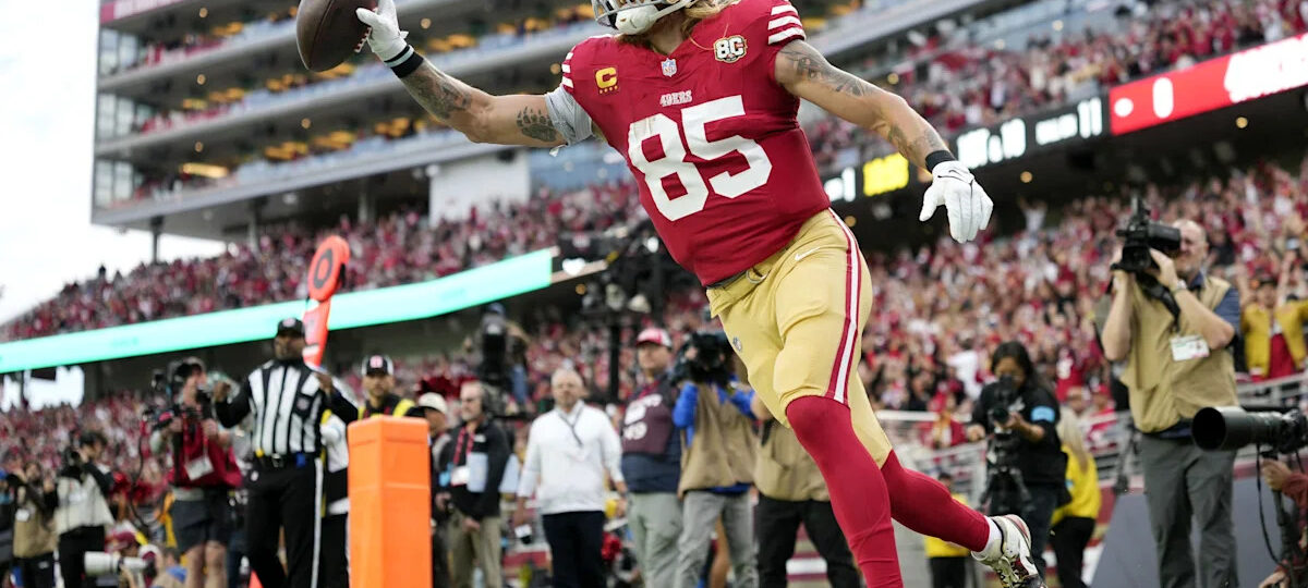 Washington struggles to check George Kittle on Monday night