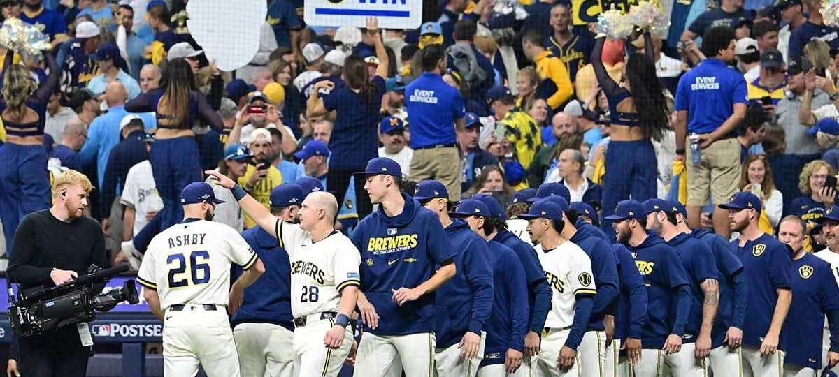 Brewers overcome early deficit to beat Dodgers in NLCS Game 1