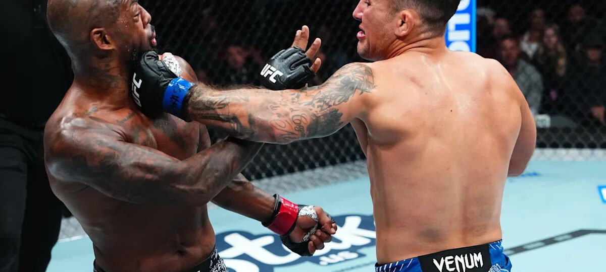 UFC 332 video: Esteban Ribovics drops King Green several times to earn first-round stoppage win