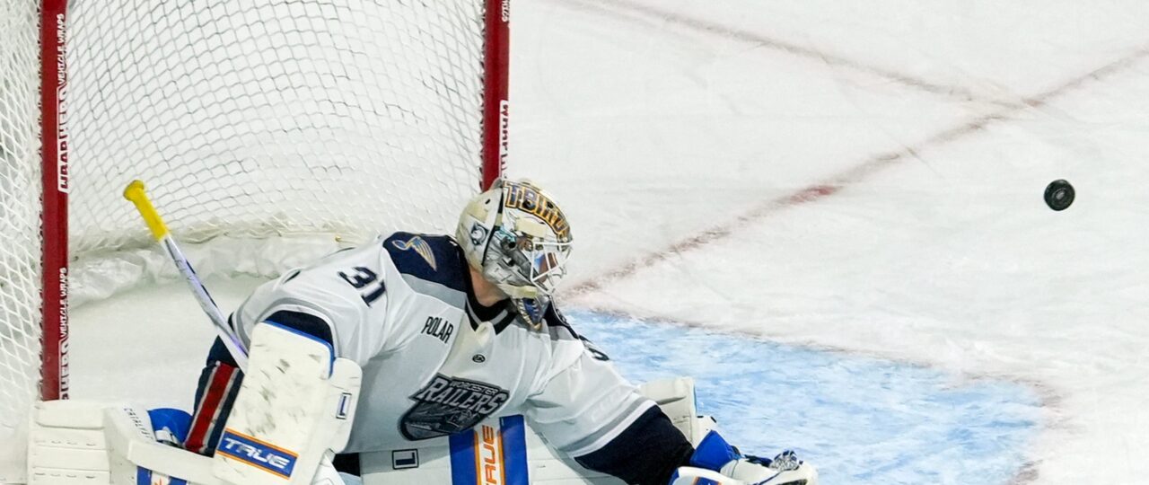 Goalie Parker Gahagen shares his unique path that led him to Railers