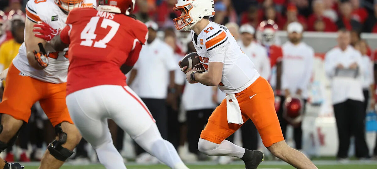 Oklahoma State football QB Drew Mestemaker not good enough vs Houston | Report card