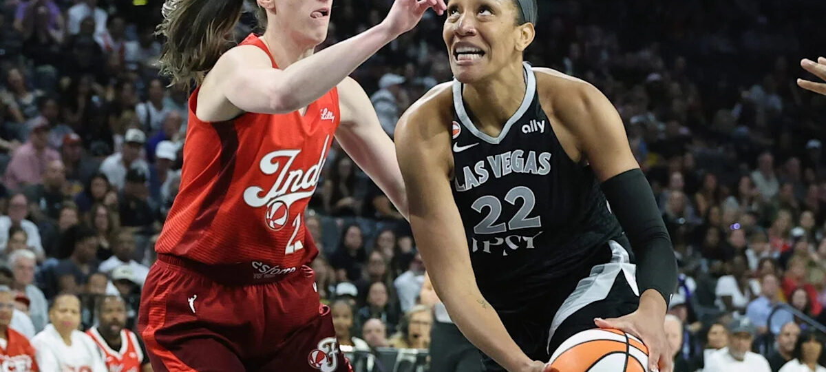 ‘Enough of this circus’-Fans react as A’ja Wilson’s Aces eliminate Caitlin Clark’s Fever 94-83