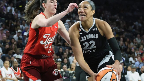‘Enough of this circus’-Fans react as A’ja Wilson’s Aces eliminate Caitlin Clark’s Fever 94-83