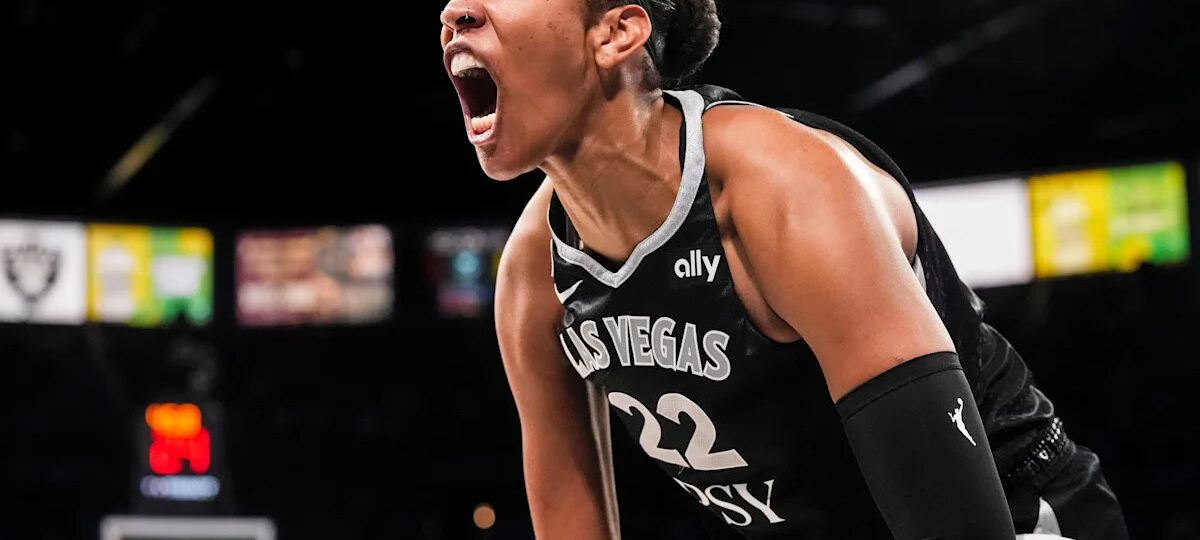 A’ja Wilson breaks Diana Taurasi’s playoff record, eyes more history