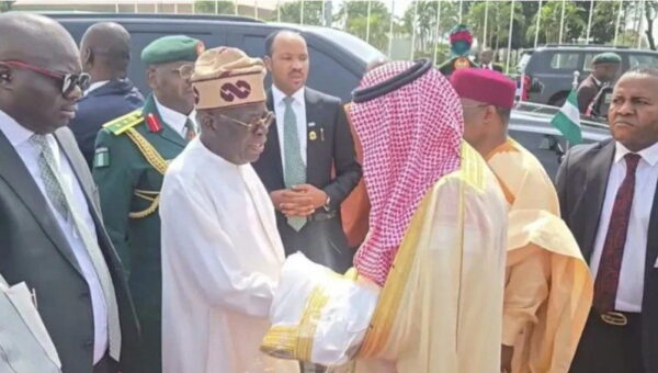 Video: Tinubu departs Abuja for Saudi Arabia to perform Umrah