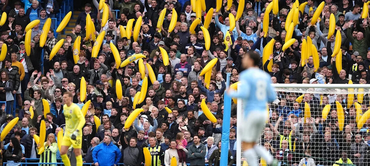 Why Man City fans have inflatable bananas for Premier League clash with Ipswich