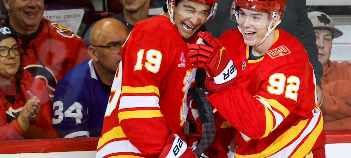 Matvei Gridin scores twice as Flames beat Maple Leafs 5-2