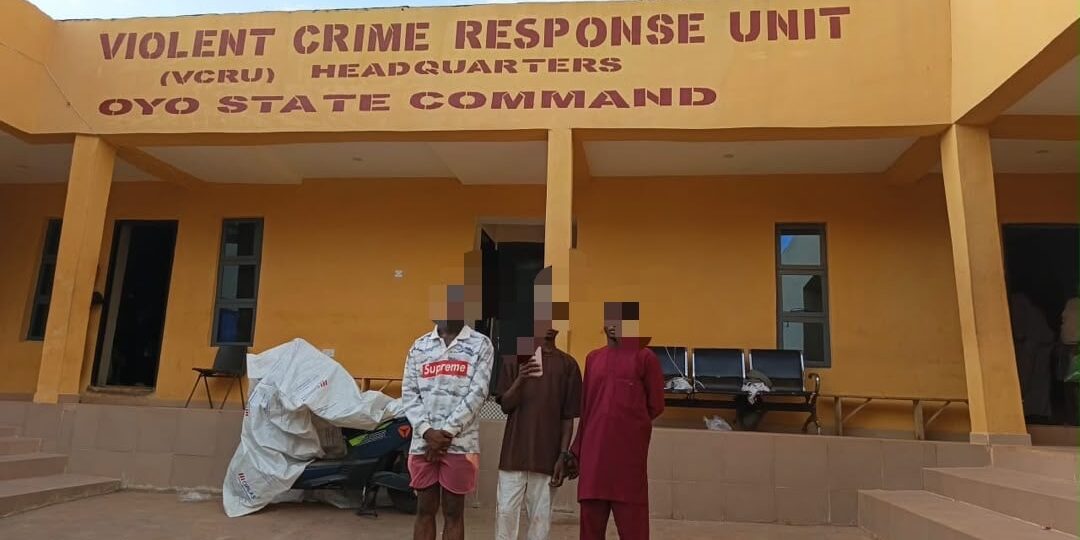 Police arrest three suspects over alleged murder, armed robbery in Ibadan