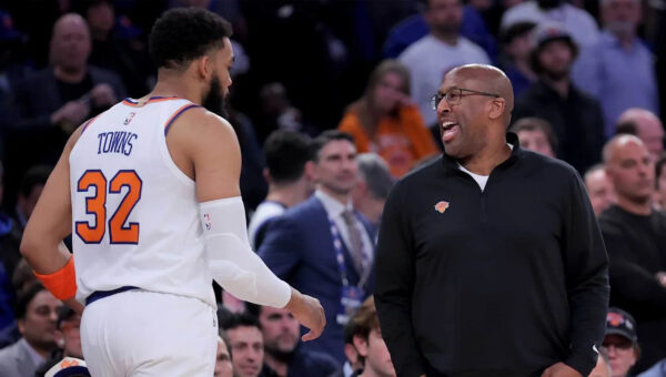Knicks’ Mike Brown drops an intriguing hint on Karl-Anthony Towns’ 2026-27 role