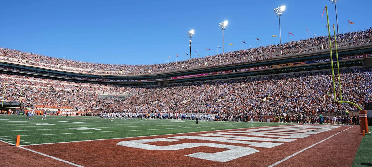 Texas bans fan after viral confrontation with Florida football players