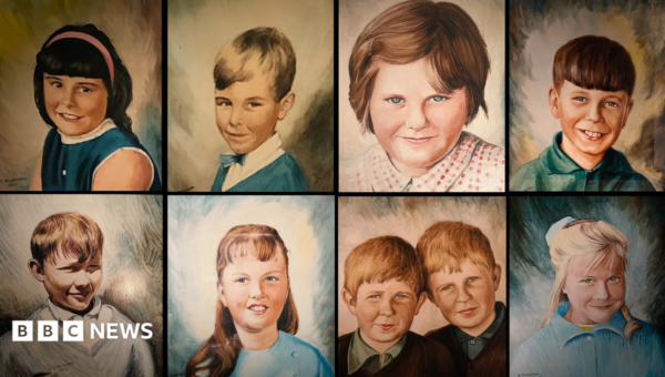 The portraits that helped bring the lost Aberfan children home