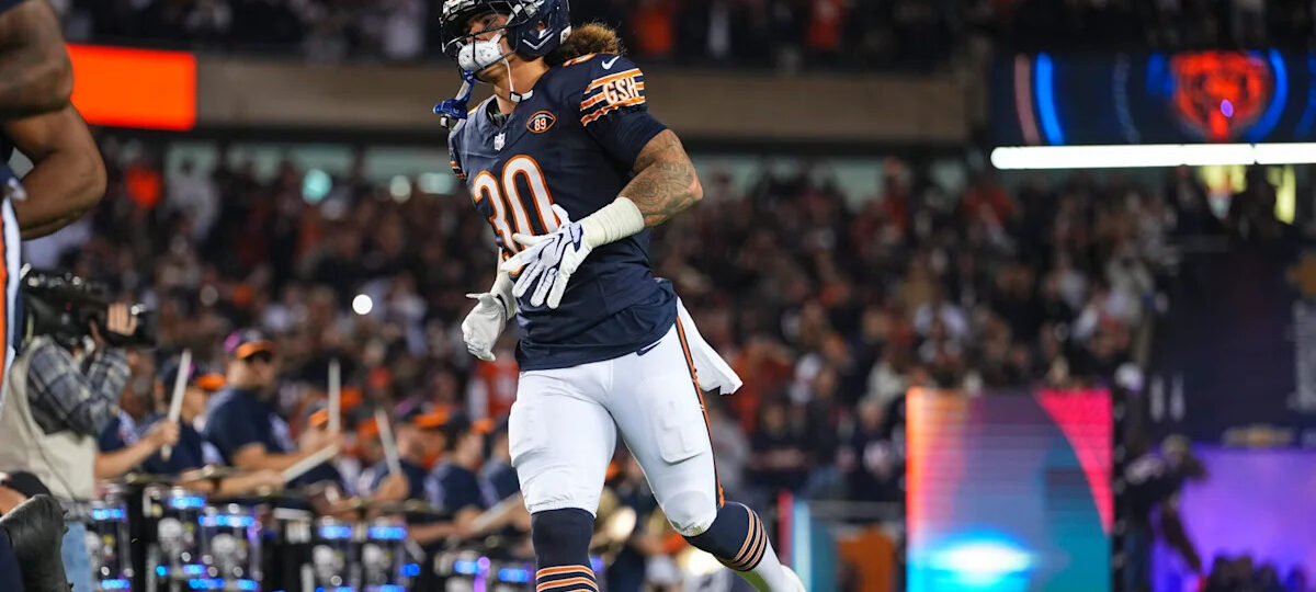 Bears sign RB Zavier Scott to active roster, release DB Nick McCloud